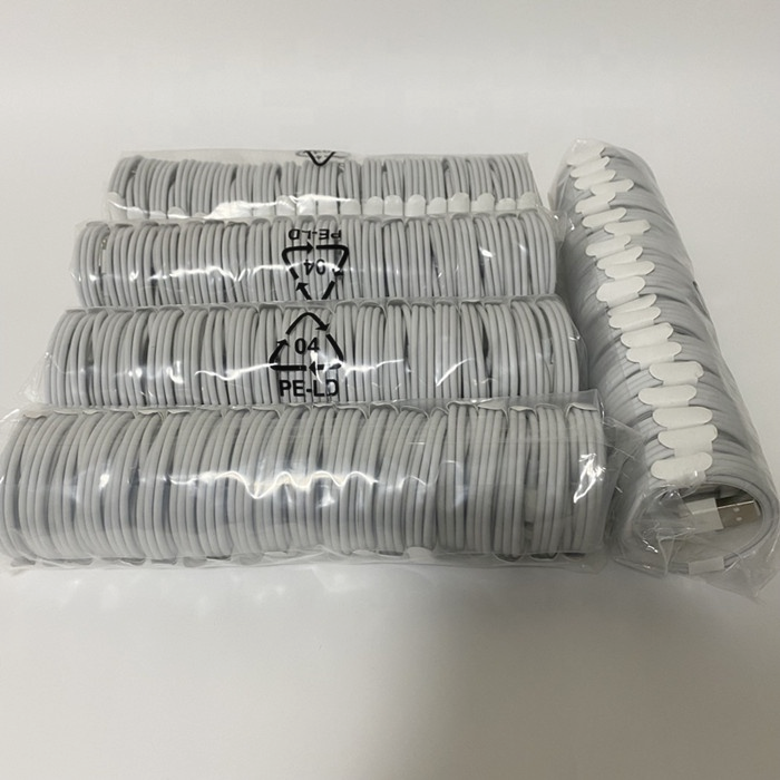 High quality 2.1A fast charging phone usb data cable for iPhone mobile phone charger for Lightning cable with retail box