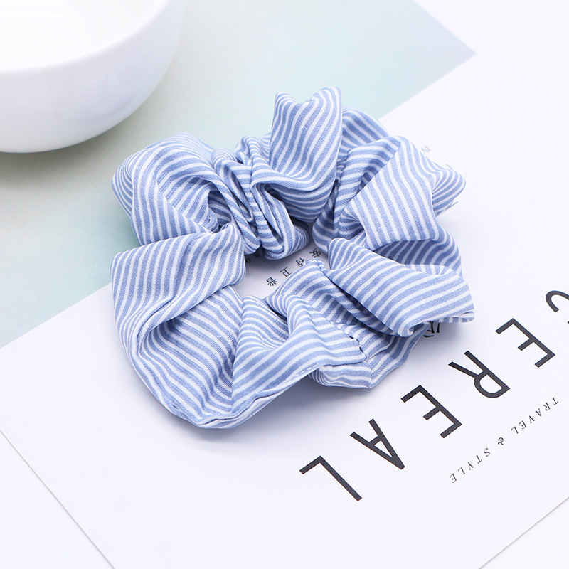 Hot sale high quality elastic hair scrunchies for female  24 colors scrunchies hair ties