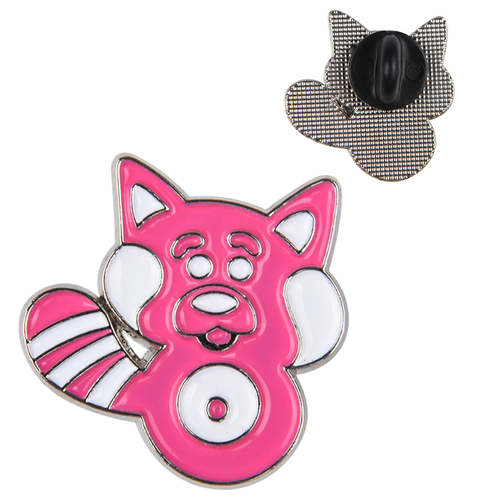 Hot Selling China  Cute Cartoon Rabbit Metal Lapel Pin bad Bunny Enamel Pin Brooch