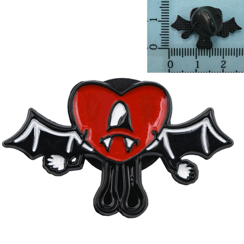 Hot Selling China  Cute Cartoon Rabbit Metal Lapel Pin bad Bunny Enamel Pin Brooch