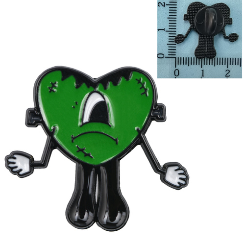 Hot Selling China  Cute Cartoon Rabbit Metal Lapel Pin bad Bunny Enamel Pin Brooch