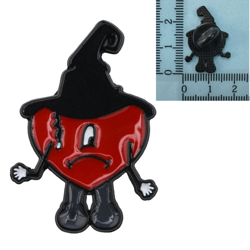 Hot Selling China  Cute Cartoon Rabbit Metal Lapel Pin bad Bunny Enamel Pin Brooch