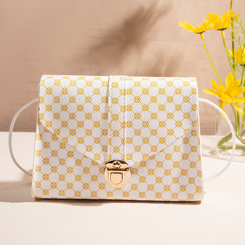  Printed Fashion Women's Bags High Quality Plaid Bags Women's Ins Shoulder Bags Mini Crossbody Ladies Handbags
