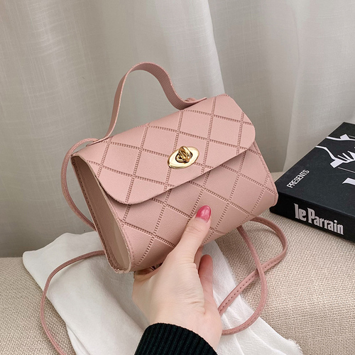 Designer Square Mini Purses for Women Popular Luxury Stripe Pattern Handbags, Retro Elegant Small Shoulder Bags