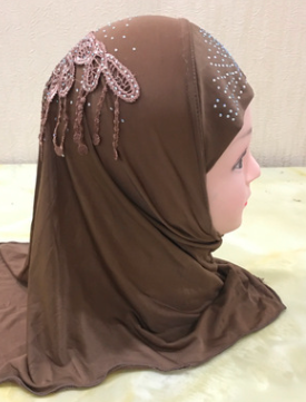 Children muslim hijab for kids scarf
