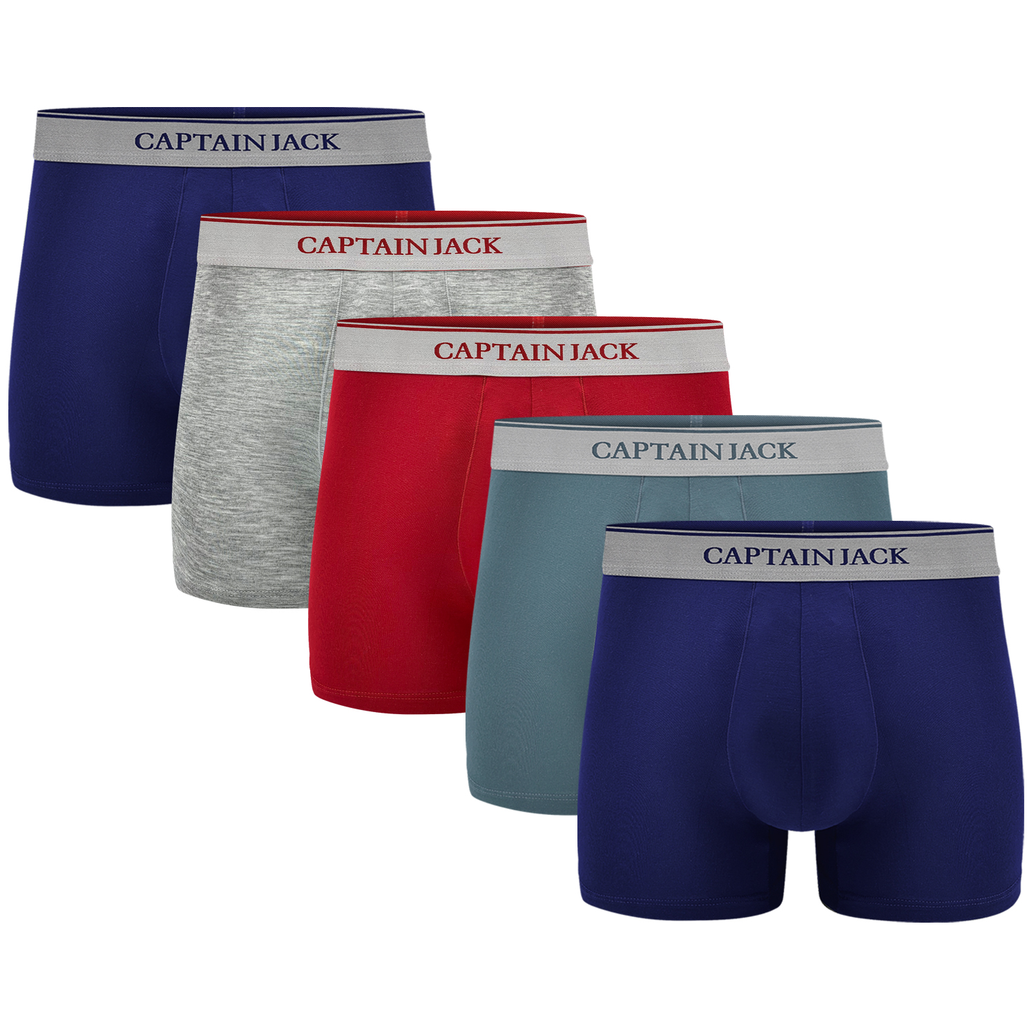 Solid color comfort Super soft Modal boxer briefs for men