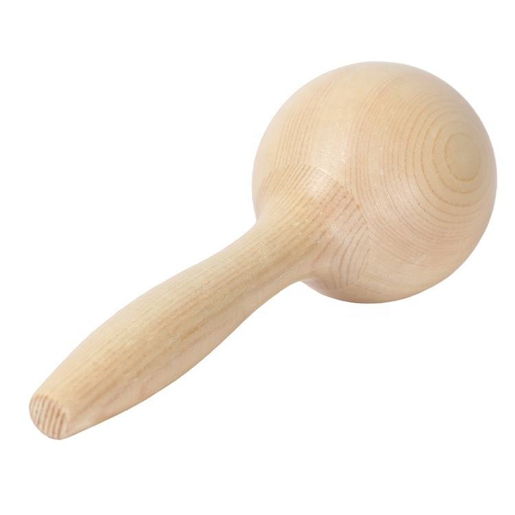 Shaker Sand Hammer Toy toddlers musical instrument baby rattles noise maker promotion wooden maracas
