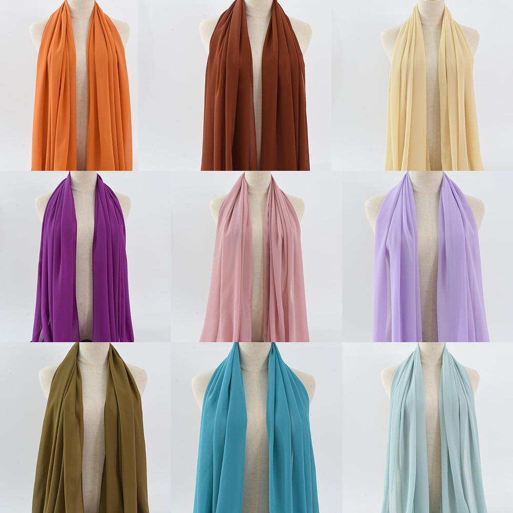 The New Special Offer Muslim High Quality Chiffon Hijab Scarf Fashion Chiffon Hijabs Scarf
