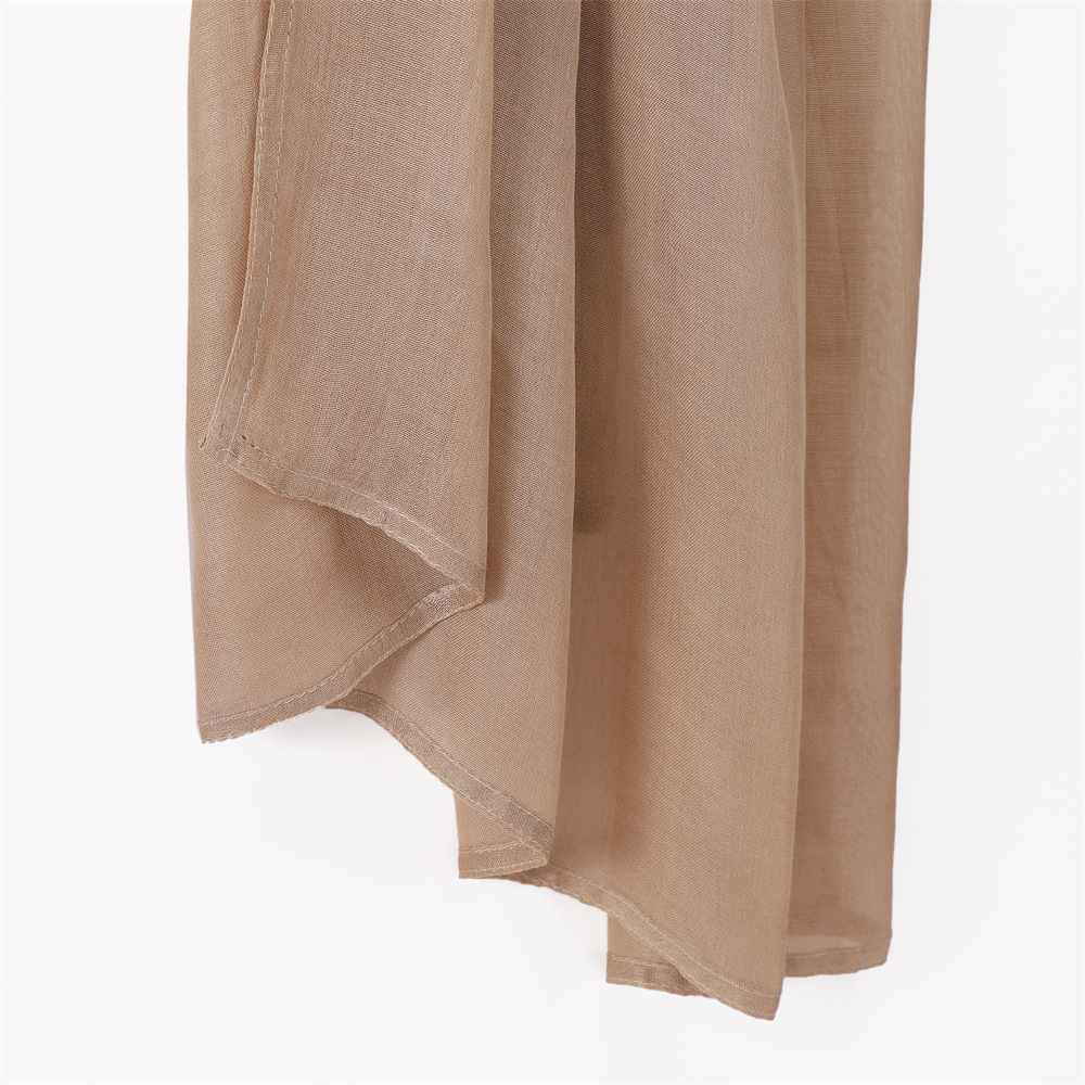 16 colors Women Plain Cotton Hijab Scarf