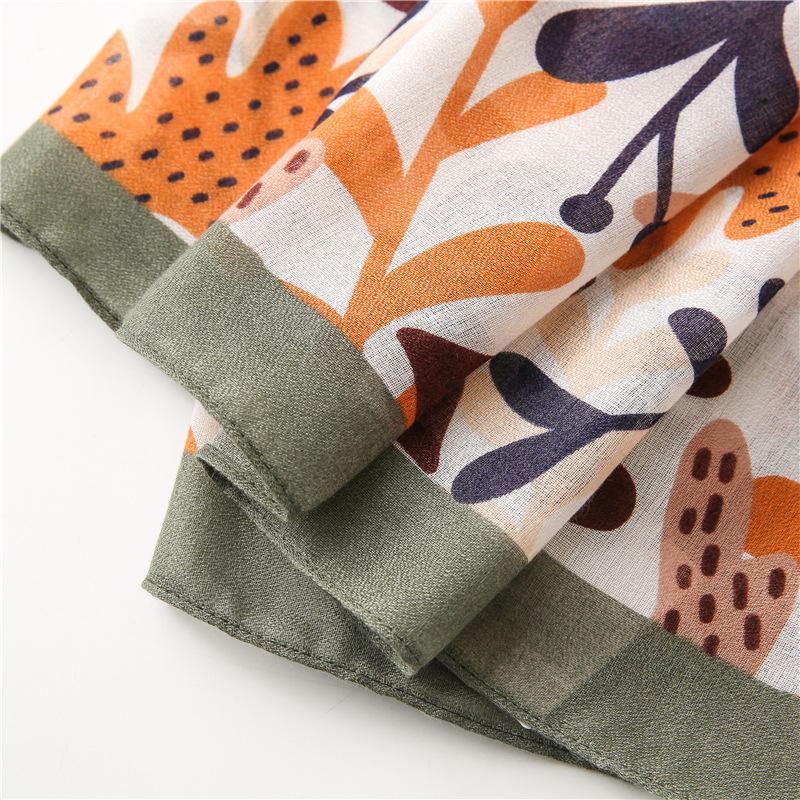 New Design Leopard Dot cotton Viscose Shawl Scarf Printing High Quality Neckerchief Autumn Winter Hijab Scarves