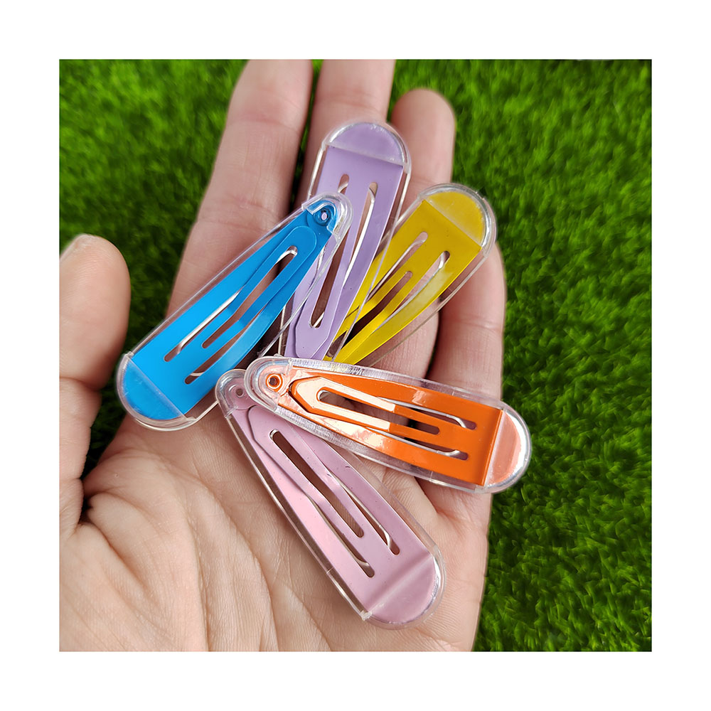 100Pcs/Lot Cute Hair Clip Solid Hairpins for Girls Kids Hair Accessories Children Baby BB Clips