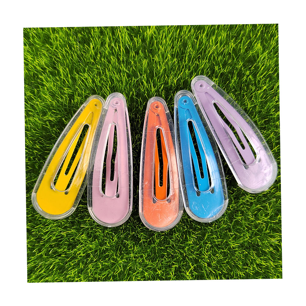100Pcs/Lot Cute Hair Clip Solid Hairpins for Girls Kids Hair Accessories Children Baby BB Clips
