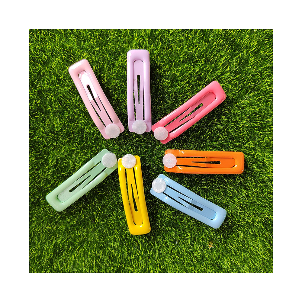 100Pcs/Lot Cute Hair Clip Solid Hairpins for Girls Kids Hair Accessories Children Baby BB Clips