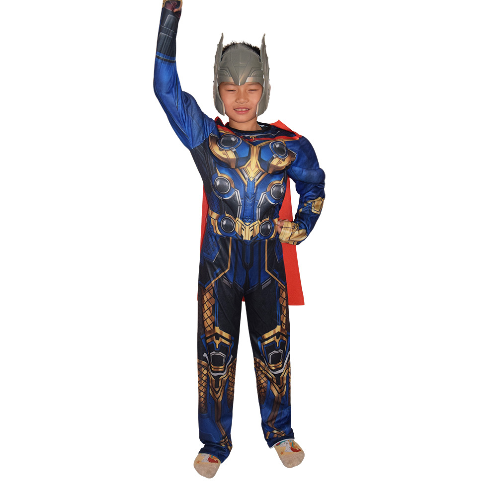 Children's Thor clothes cos costume Halloween role-playing