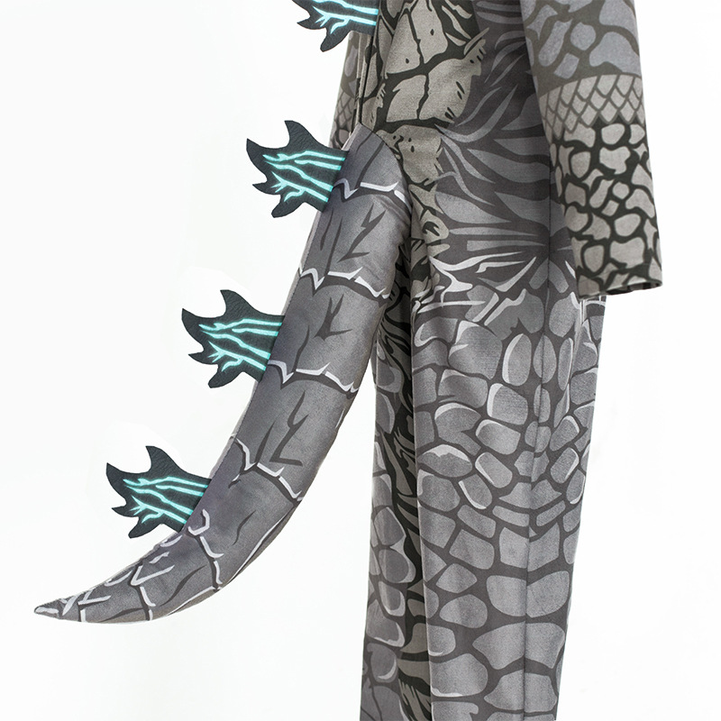 Godzilla Cos Clothing Role-playing Godzilla Stage One-piece Doll Costume Children's Jumpsuit Performance Clothing