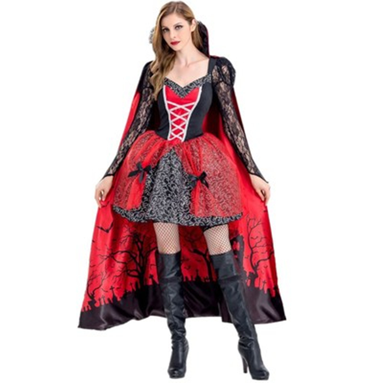 Sexy Uniform Halloween Carnival Role Playing Cosplay Costume  Little Red Riding Hood Costume Game