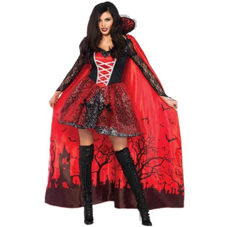 Sexy Uniform Halloween Carnival Role Playing Cosplay Costume  Little Red Riding Hood Costume Game