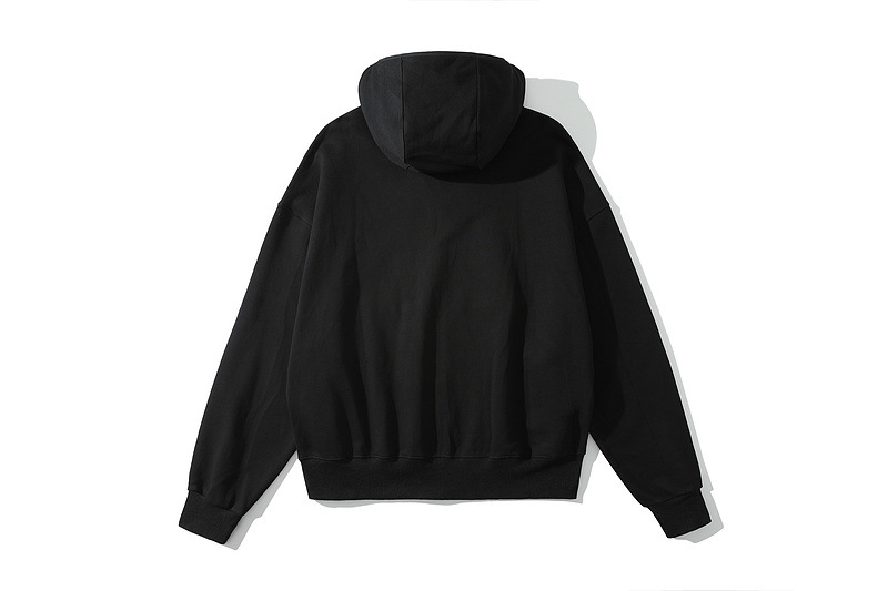 High Street Ninja Zip Cardigan Hooded Sweatshirt Men's Vibe Style Washed and Distressed Solid Jackets