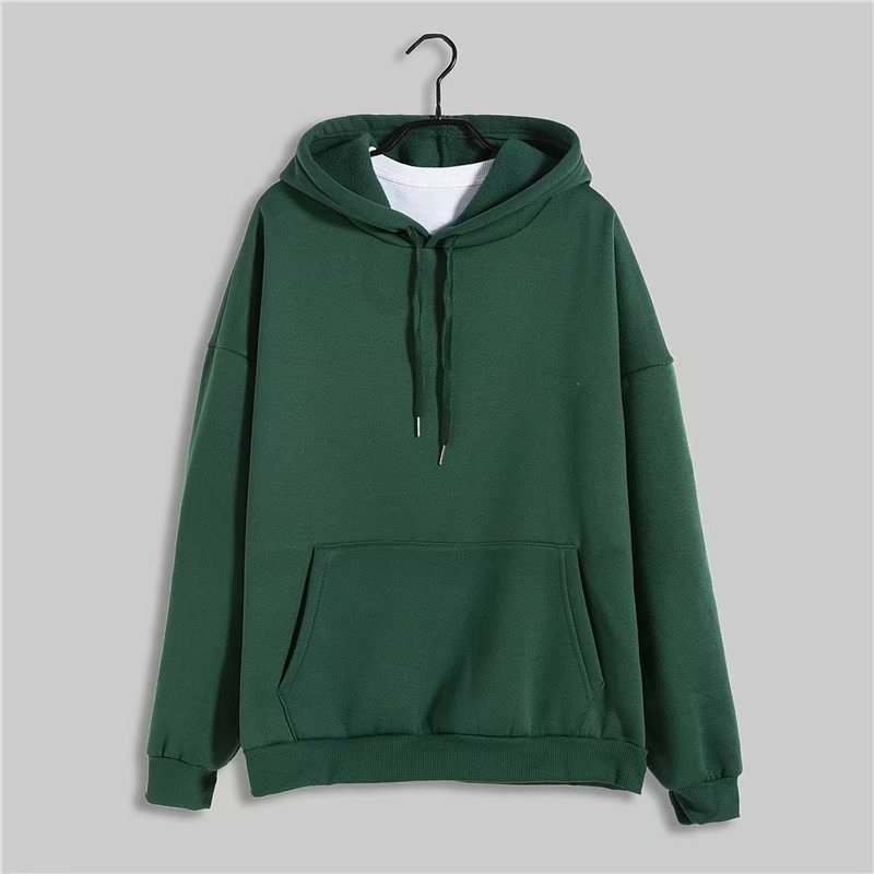 Printed sublimation polyester men's hoodies unisex oversized pullover blank plain hoodies sweatshirts