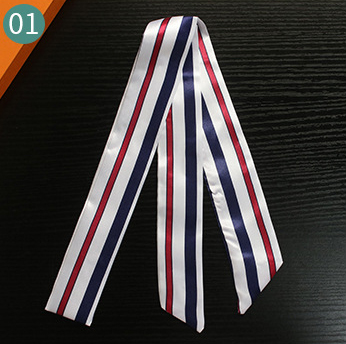 Horse Belt New Twill Silk Scarf Women's Neck Hair Decorate Luxury long Scarf Outdoor Soft Small Headband Lady