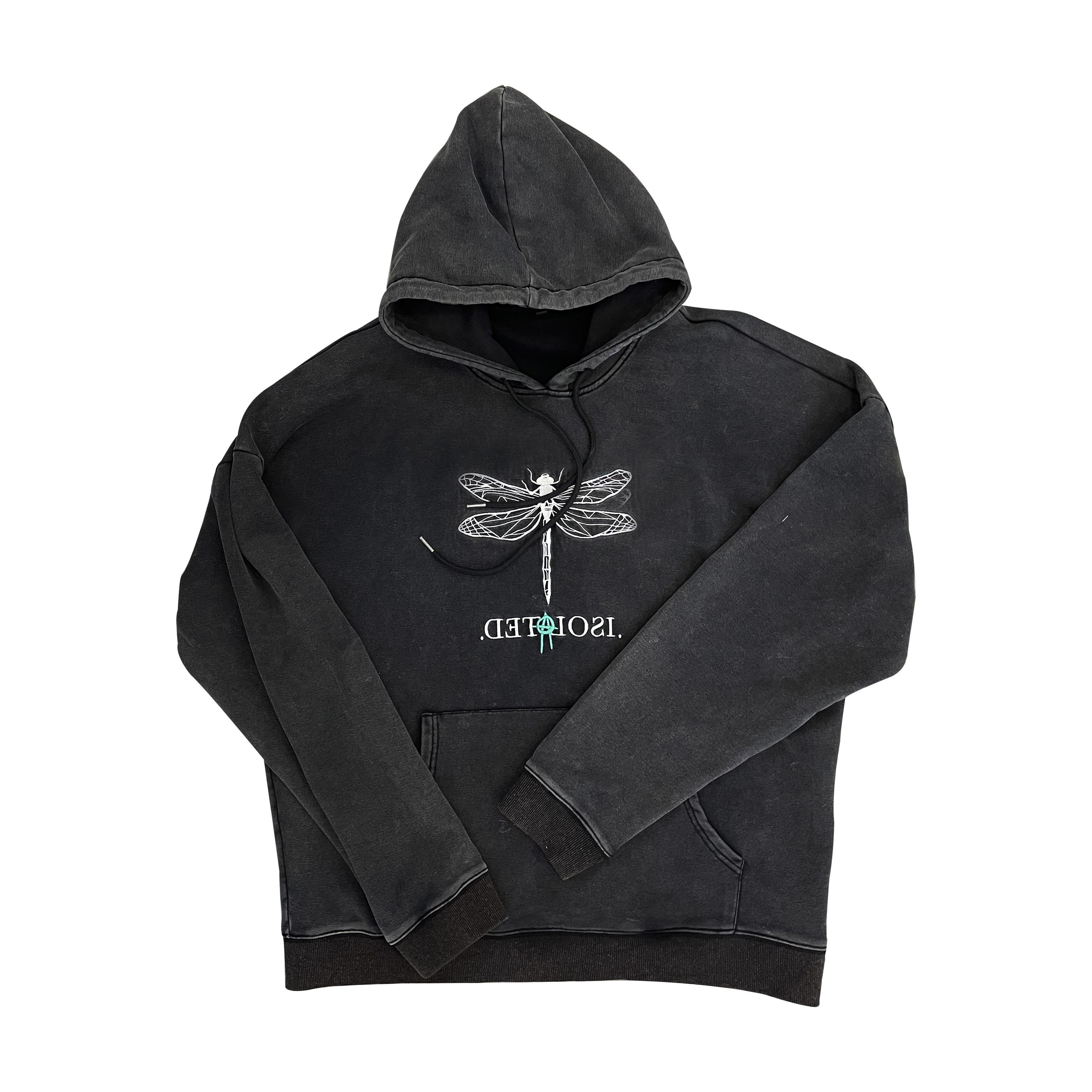 Heavyweight blank vintage hoodies plus size men's rhinestone hoodies acid wash hoodie men