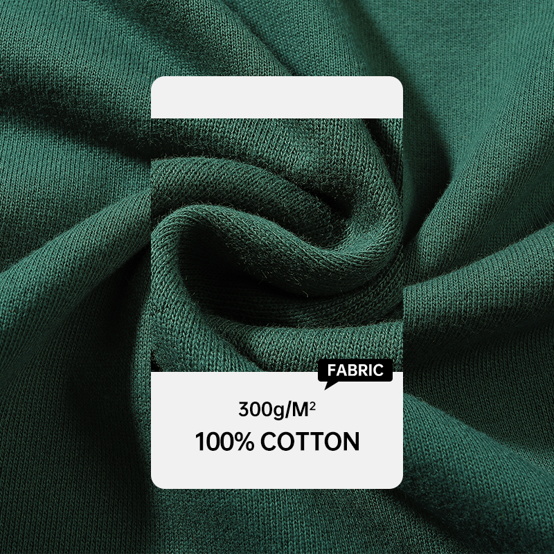 100% Combed Cotton 300G Pullover Blank Unisex plus size men's hoodies for men