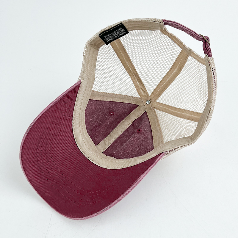 Cap Boy Pakistan Distressed Trucker Hat New Model Mesh La Headwear Blank 6 Panel Lady Woman Vintage Mesh Baseb