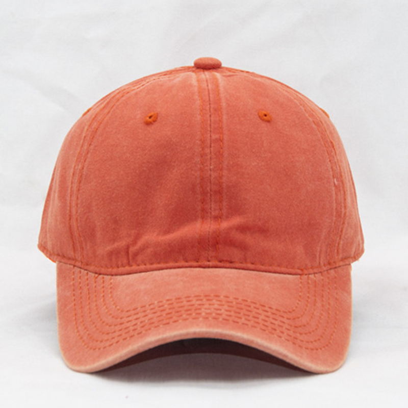 Outdoor Retro Washed Unisex Cotton Baseball Sport Caps For Men And Women