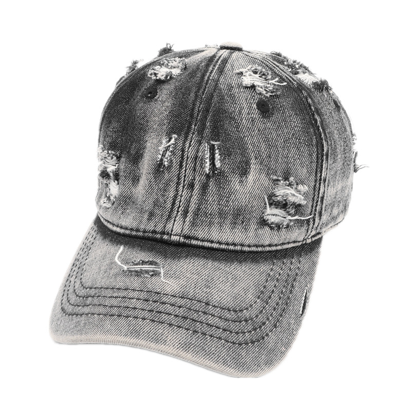 Hot sale Unisex 6 Panel Baseball Cap Classic retro Washed denim Snapback Cap Hat Sports Caps For Women man