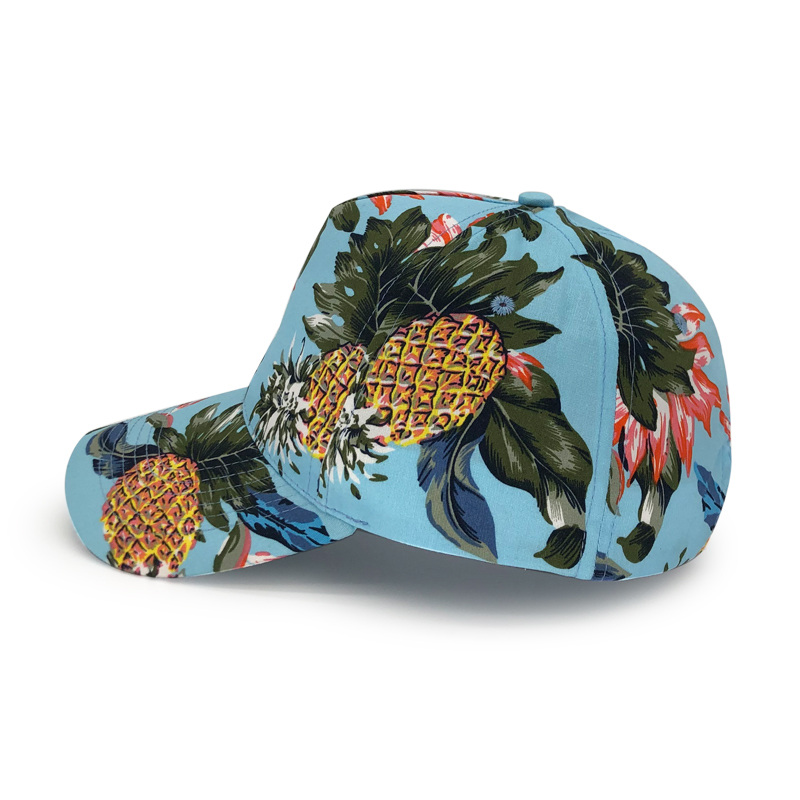 Breathable all over print baseball women flower printed hawaiian Rose Multicolor girl Runn
