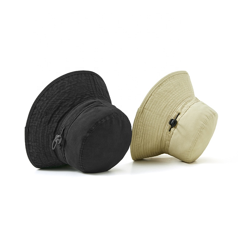 Washed cotton Bucket cap Fisherman's Hat Outdoor Sunshade cap Tea Picking Sunscreen Hats