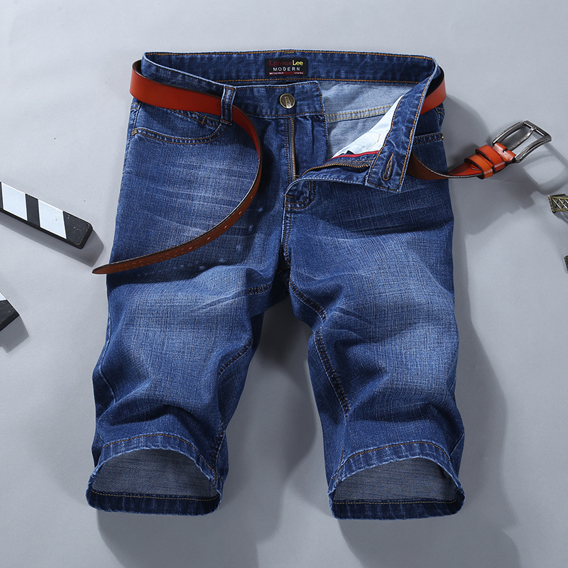 youth Summer Loose Thin Casual pants  denim  pantalones de hombreshorts  jeans for men