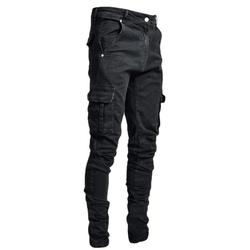 Trending jeans for men new trousers jeans fashion ankle-length pants men's jeans plus size