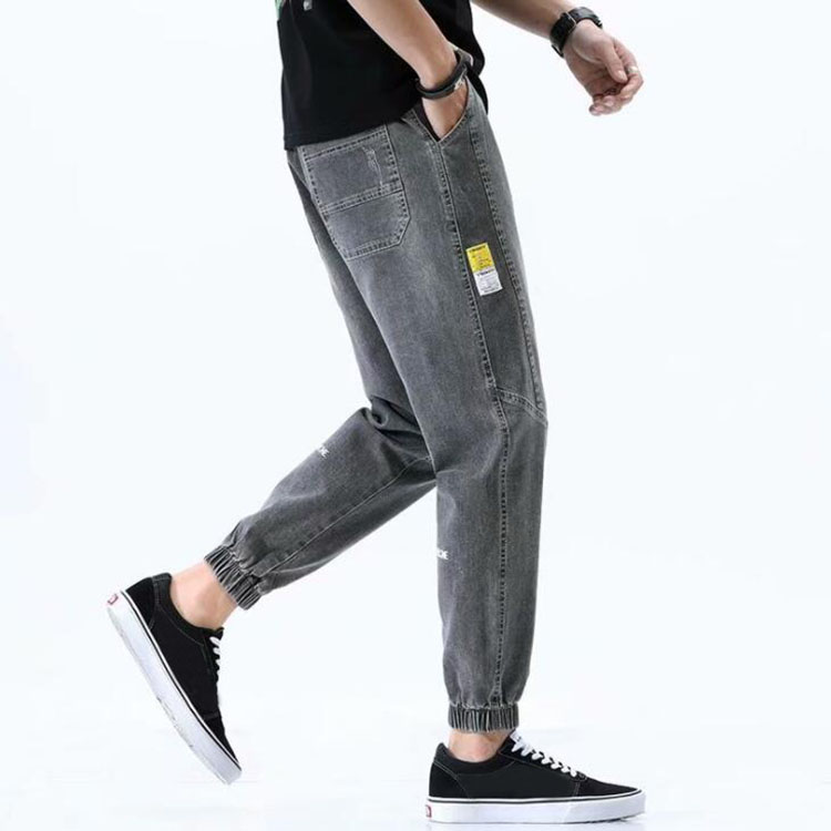 New Loose Men Jeans Male Trousers Simple Design High Quality Cozy All-match Students Daily Casual Straight Denim Pants