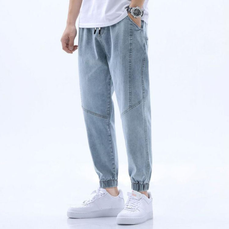New Loose Men Jeans Male Trousers Simple Design High Quality Cozy All-match Students Daily Casual Straight Denim Pants