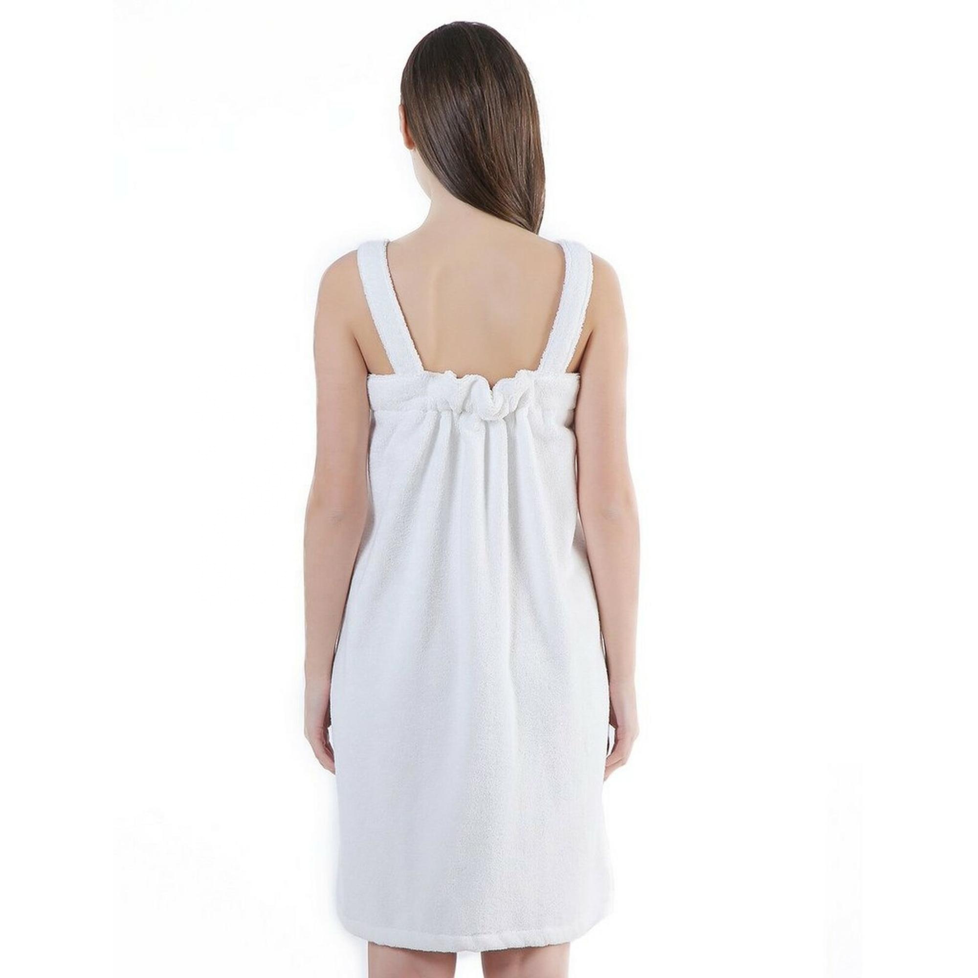 Personalized Towels Girls Spa Bath Shower Terry Cotton Towel Wrap with Shoulder Straps