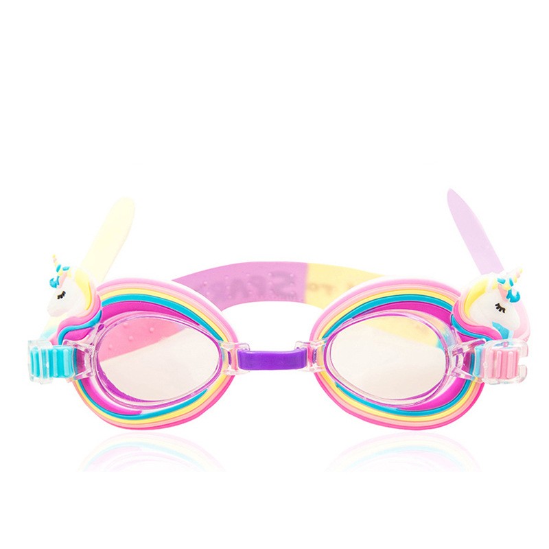 Children 3-16 years old swimming goggles Cartoon swimming glasses are waterproof and fog resistant