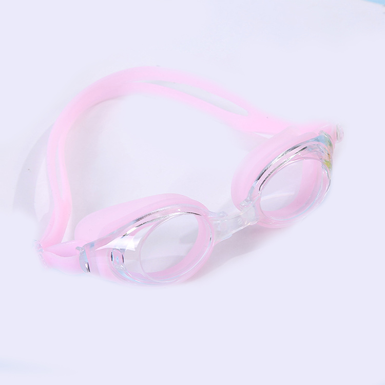 Hd waterproof and anti-fog swimming goggles Children's swimming goggles silicone electroplated swimming goggles