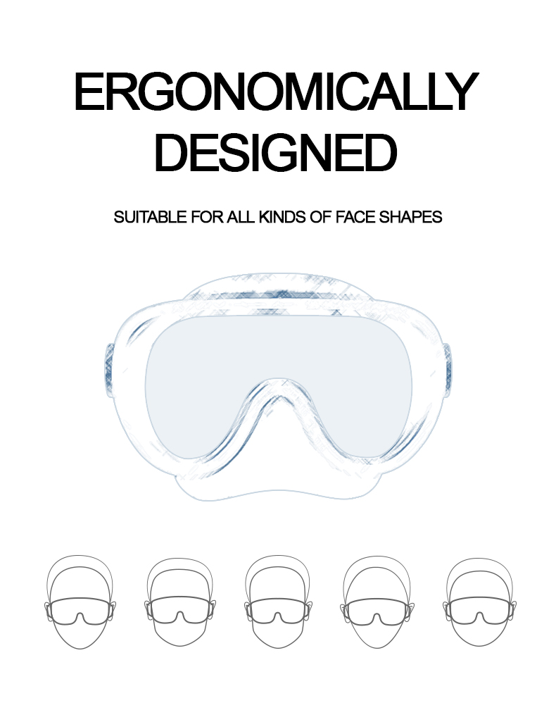 Silicone diving goggles All-inclusive diving goggles Single lens snorkeling mask professional diving supplies