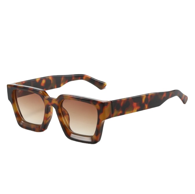 Sunglasses Fashion square frame glasses Personality large frame sunglasses