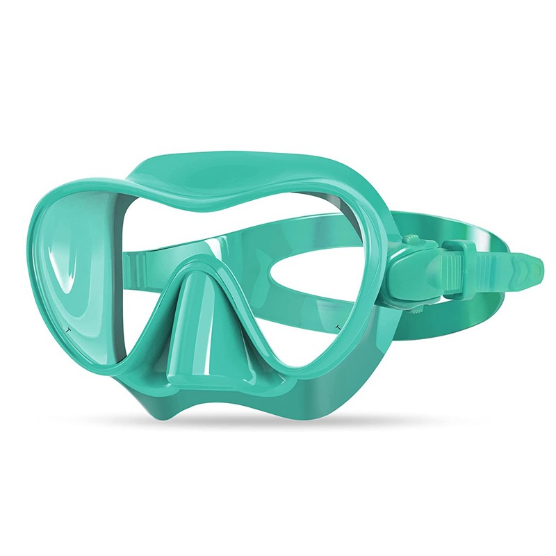 Diving goggles 180 degree field of view adult anti-fog and explosion-proof liquid silicone full package