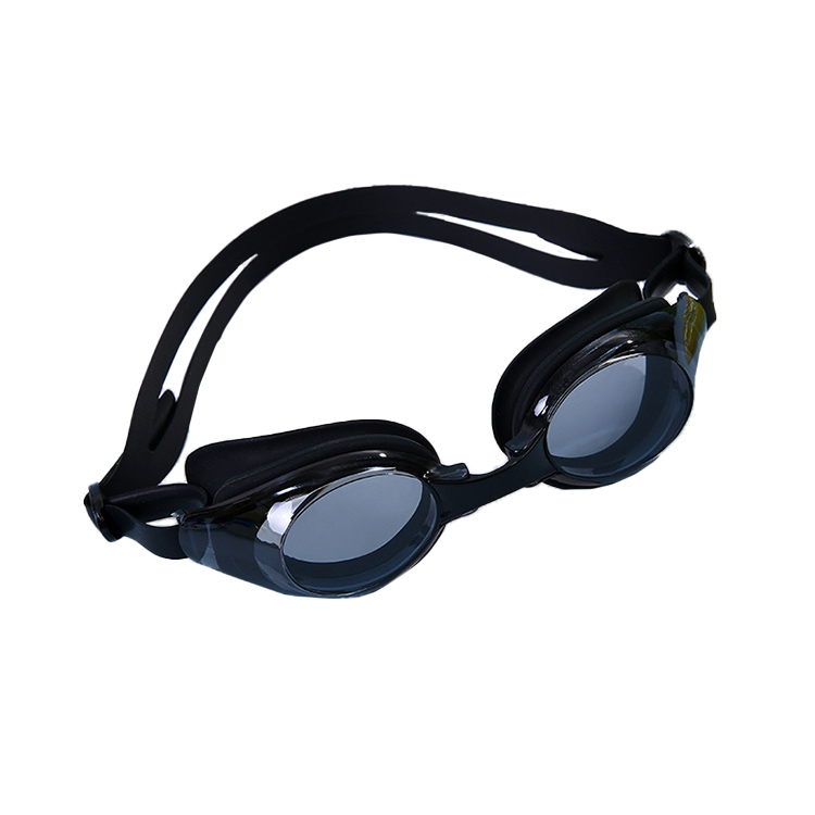 Hd waterproof and anti-fog swimming goggles Children's swimming goggles silicone electroplated swimming goggles