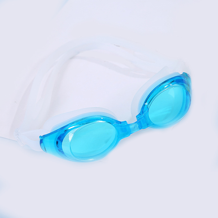 Hd waterproof and anti-fog swimming goggles Children's swimming goggles silicone electroplated swimming goggles