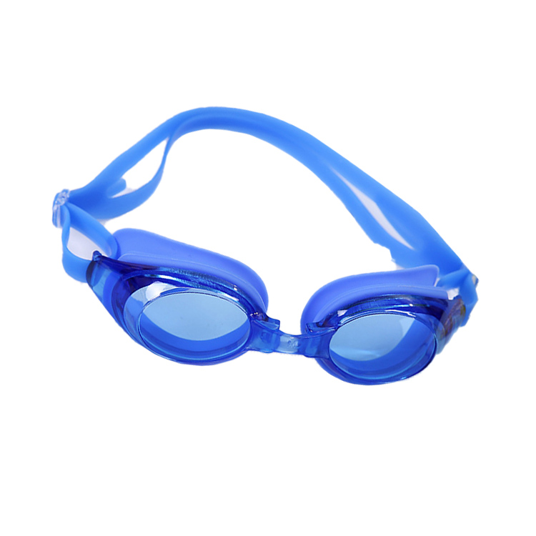 Hd waterproof and anti-fog swimming goggles Children's swimming goggles silicone electroplated swimming goggles