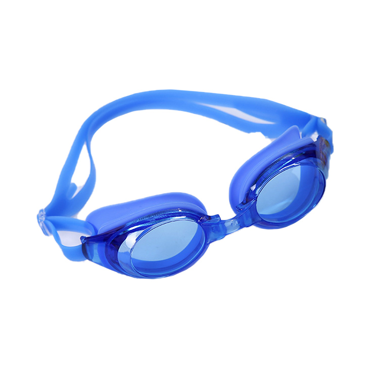 Hd waterproof and anti-fog swimming goggles Children's swimming goggles silicone electroplated swimming goggles