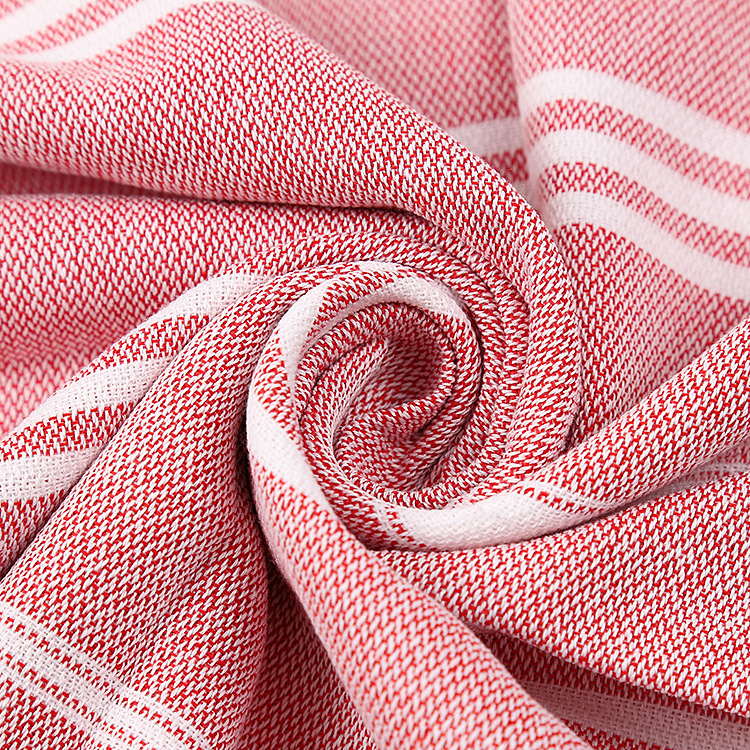 Cotton non-stick sand beach towel Adult outdoor shawl striped sauna towel