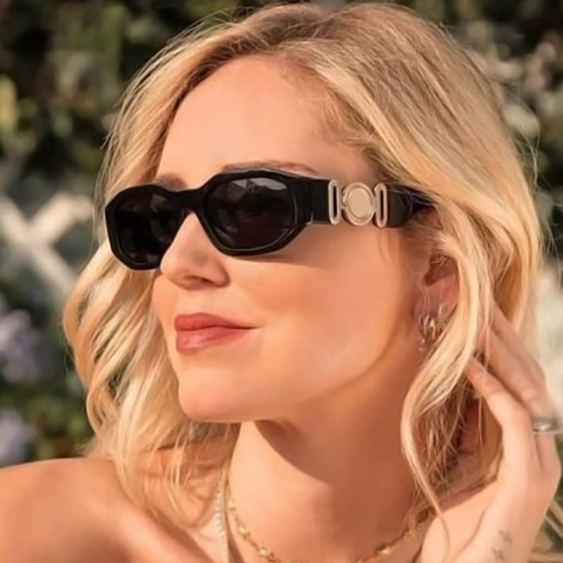 Small frame sunglasses women retro polygon trend sunglasses personality fashion men and women