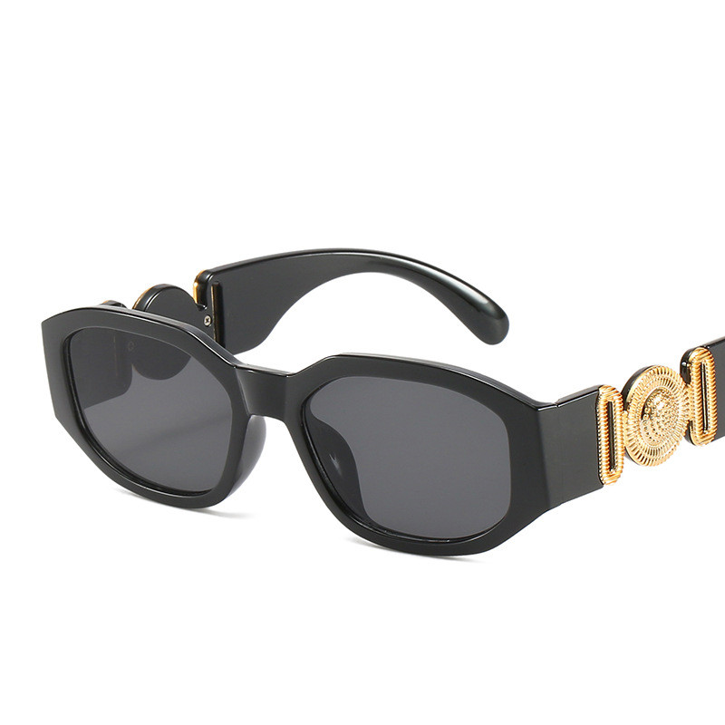 Small frame sunglasses women retro polygon trend sunglasses personality fashion men and women