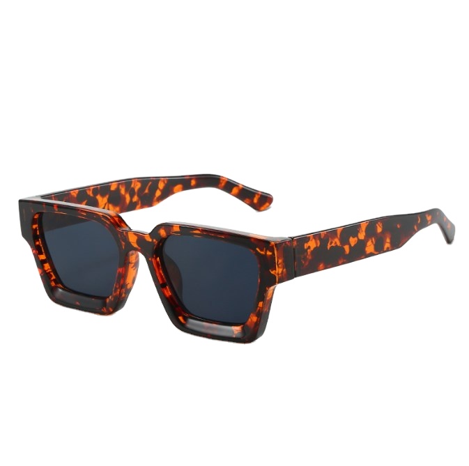 Sunglasses Fashion square frame glasses Personality large frame sunglasses