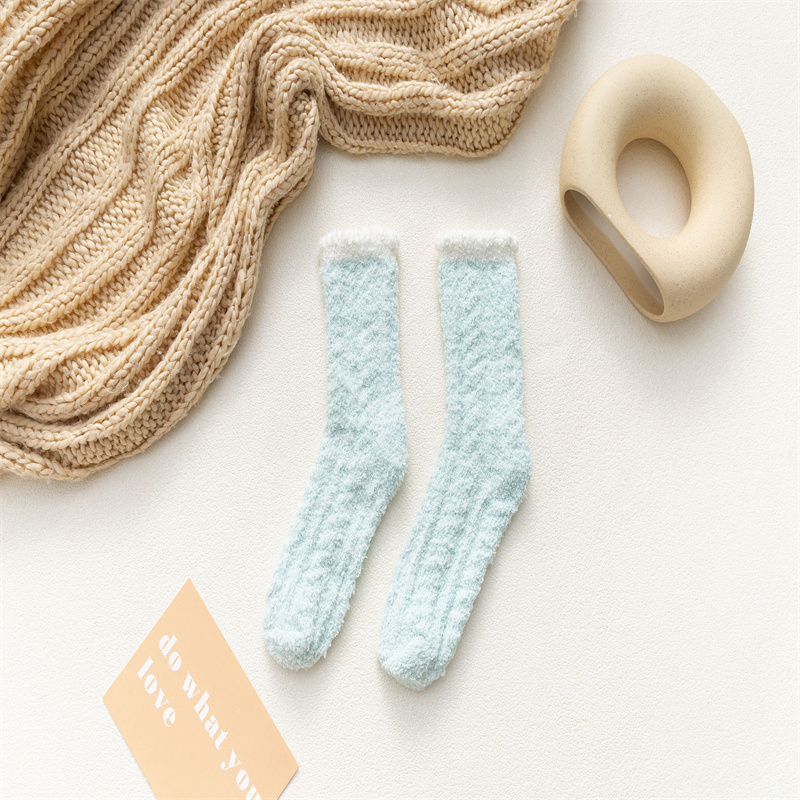 High Quality sport socks women silk fuzzy womens socks